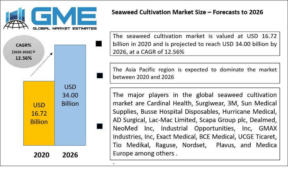 Seaweed Cultivation Market Size – Forecasts to 2026